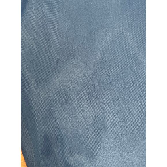 Vintage Clothing - Sheer Pajama Set - Dark Blue and White - Medium - Made In USA - Picture 11 of 13